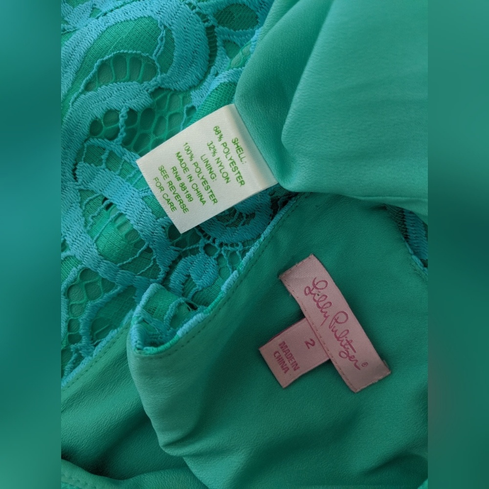Lilly Pulitzer Courtin Lace Shift Dress - Picture 3 of 8